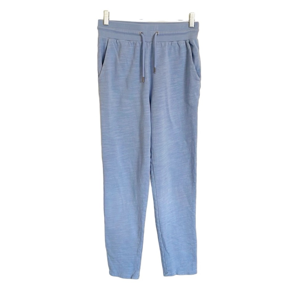 Boden Womens Blue Wlastic Drawstring Waist Jogger Lounge Sweatpants size 2